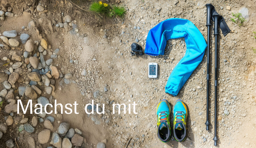 Walking Machst du mit