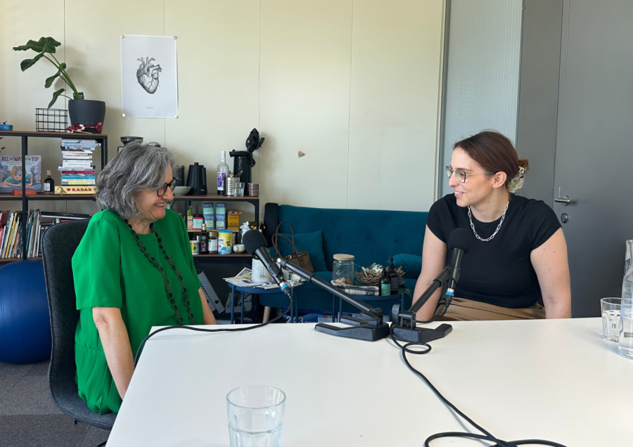 Christine Favre a gauche et Celia Gomez a droite