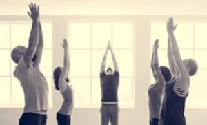 Yoga oder Qi Gong nur oberkoerper H