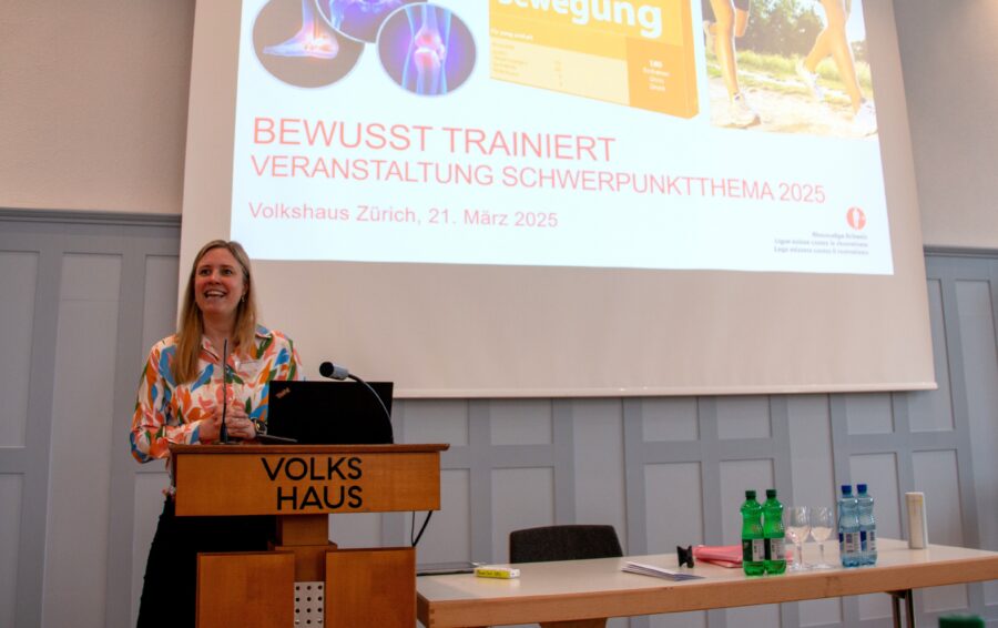 Annette Stolz im Volkshaus