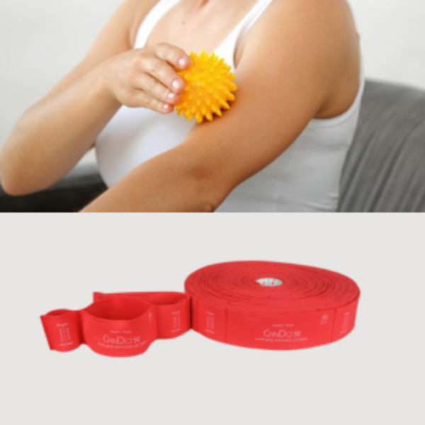 Set d’entraînement balle de massage et bande élastique